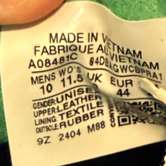 Converse One Star Green Suede Sneakers Mens 10 - Picture 6 of 7